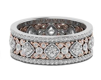 Micreation Brand New Cubic Zirconia Sterling Silver Ring Model No.MSR0161 1