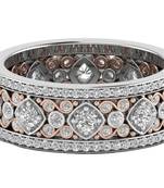 Micreation Brand New Cubic Zirconia Sterling Silver Ring Model No.MSR0161