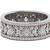 Micreation Brand New Cubic Zirconia Sterling Silver Ring Model No.MSR0161