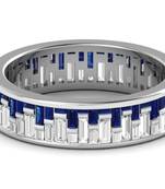 Micreation Brand New Cubic Zirconia Sterling Silver Ring Model No.MSR0167