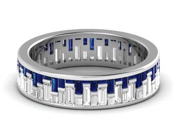 Micreation Brand New Cubic Zirconia Sterling Silver Ring Model No.MSR0167 2