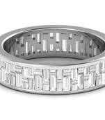 Micreation Brand New Cubic Zirconia Sterling Silver Ring Model No.MSR0168