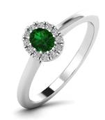 Micreation Brand New Cubic Zirconia Sterling Silver Ring Model No.MSR0174