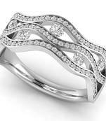 Micreation Brand New Cubic Zirconia Sterling Silver Ring Model No.MSR0181