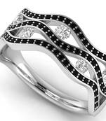 Micreation Brand New Cubic Zirconia Sterling Silver Ring Model No.MSR0184