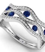 Micreation Brand New Cubic Zirconia Sterling Silver Ring Model No.MSR0185