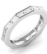 Micreation Brand New Cubic Zirconia Sterling Silver Ring Model No.MSR0194