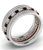 Micreation Brand New Cubic Zirconia Sterling Silver Ring Model No.MSR0197