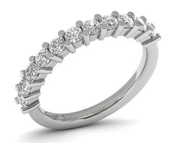 Micreation Brand New Cubic Zirconia Sterling Silver Ring Model No.MSR0200 2