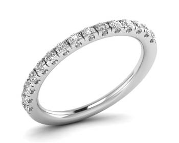 Micreation Brand New Cubic Zirconia Sterling Silver Ring Model No.MSR0203 1
