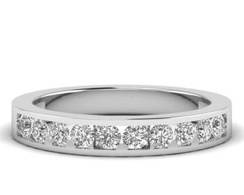 Micreation Brand New Cubic Zirconia Sterling Silver Ring Model No.MSR0205 2