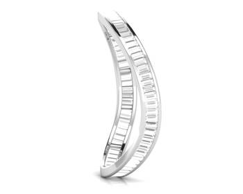 Micreation Brand New Cubic Zirconia Sterling Silver Ring Model No.MSR0206 2