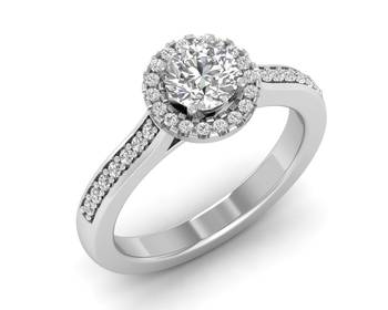 Micreation Brand New Cubic Zirconia Sterling Silver Ring Model No.MSR0209 1