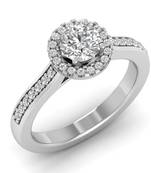 Micreation Brand New Cubic Zirconia Sterling Silver Ring Model No.MSR0209