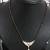 American diamond stone pendent mangalsuthra chain