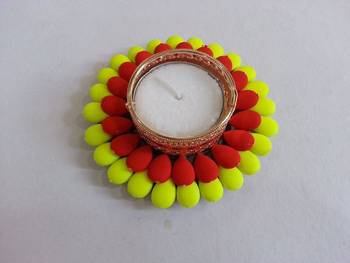 multicolor diwali diyas -Floating Diya -SET OF TWO (2) 1