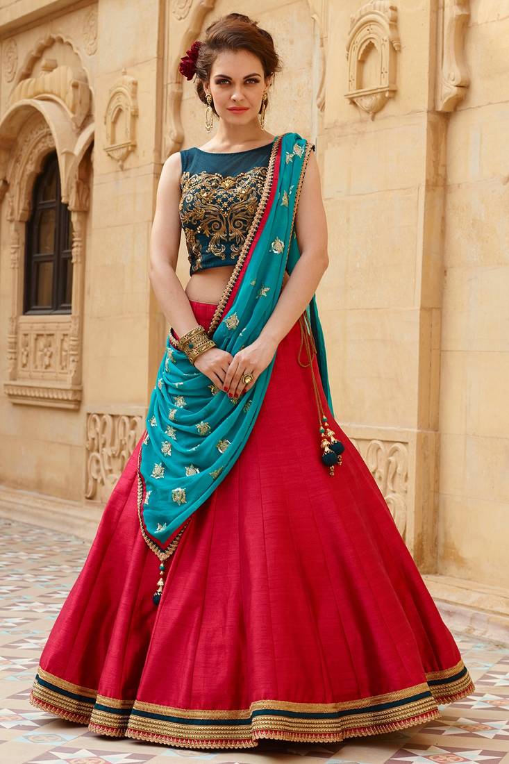 zipker lehenga