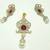 Shining Pearl & Sensuous CZ Ruby - 5 Colours