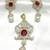 Shining Pearl & Sensuous CZ Ruby - 5 Colours