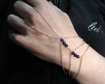 Pearl golden Chain Exclusive designer classic pretty haathful 1