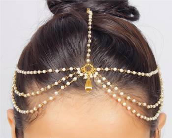 Pearl golden Chain Exclusive designer classic pretty Anklets 1