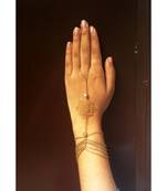 Pearl golden Chain Exclusive designer classic pretty haathful