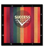 Bluegape Success Quote Poster Wall Clock