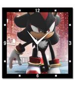 Bluegape Sonic Shadow The Hedgehog Wall Clock