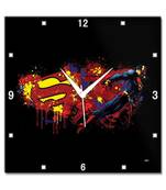 Bluegape Superman Superhero  Wall Clock
