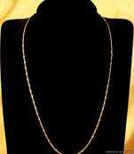 Gold  and  silver plated fine pendant chain