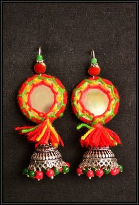 Multicolor metallic danglers drops 1