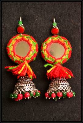 Multicolor metallic danglers drops 2