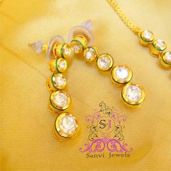 Single Line Kundan Meenakari Necklace 2