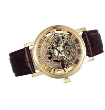 New Fashion Casual Brown color Stylist Quartz Wristwatch 3