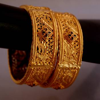 Golden bangles #1060 1