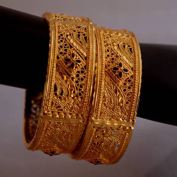 Golden bangles #1060 2