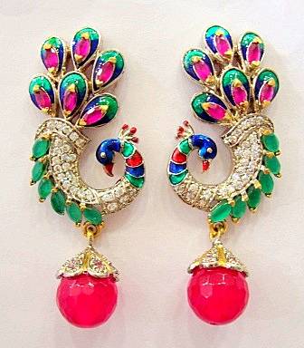 Beautiful Peacock Hangings In Victorian Style 1