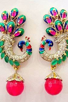 Beautiful Peacock Hangings In Victorian Style