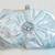 Designer brand crocodile pattern silver bow  clutch purse bag