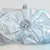 Designer brand crocodile pattern silver bow  clutch purse bag
