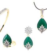 Pendant and bracelet combo with ring