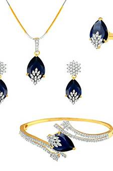 Pendant and bracelet combo with ring