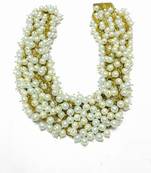 White pearl necklace