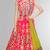 pink embroidered art_silk unstitched ghagra-choli