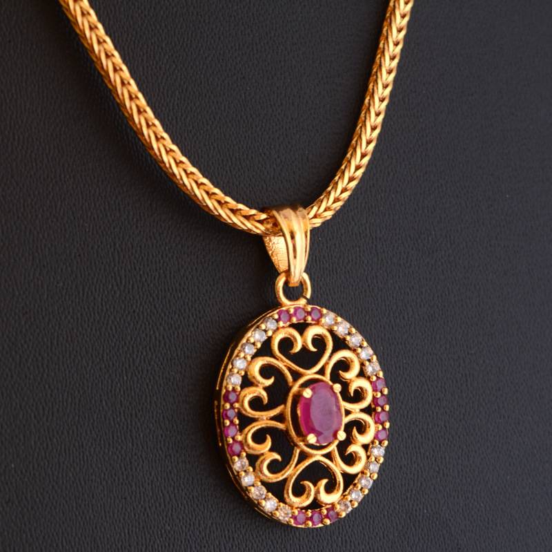 Ruby necklace 1