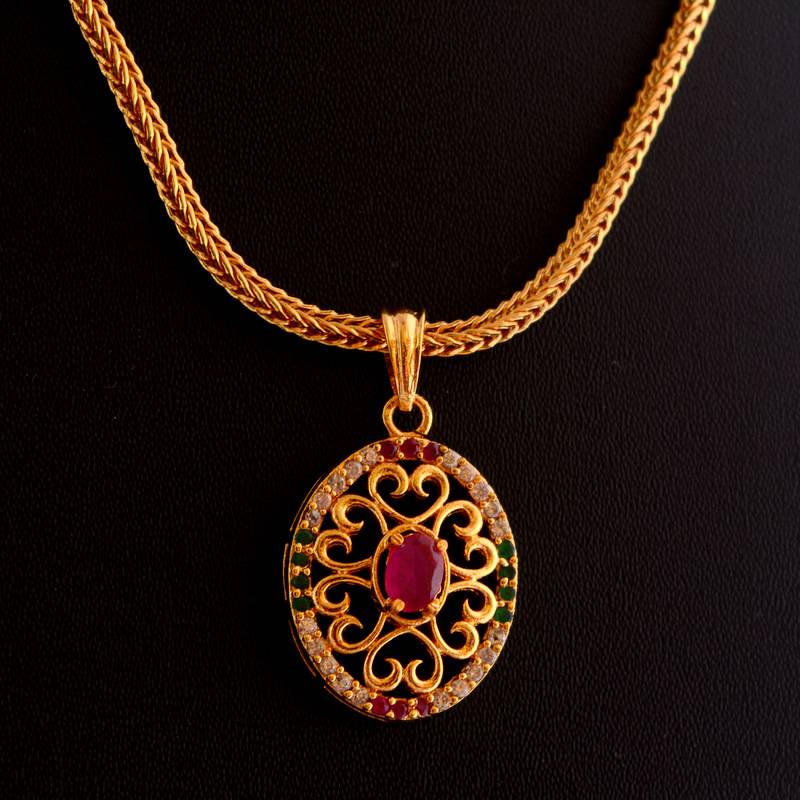 Ruby necklace -4