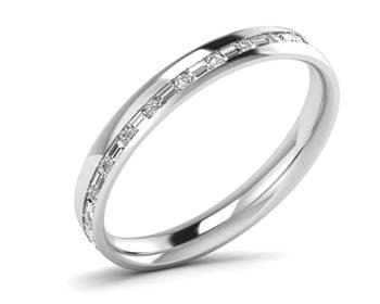 Micreation Brand New Cubic Zirconia Sterling Silver Ring Model No.MSR0112 2