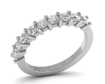 Micreation Brand New Cubic Zirconia Sterling Silver Ring Model No.MSR0119 1
