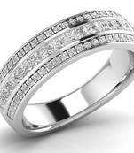 Micreation Brand New Cubic Zirconia Sterling Silver Ring Model No.MSR0120