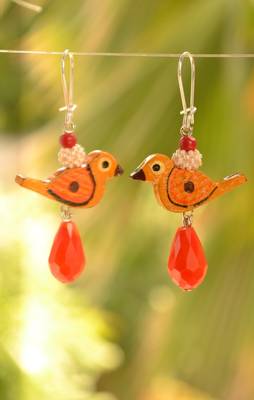 Love bird Designer Pair of Earrings 2